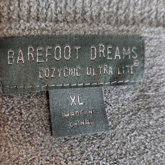 Barefoot Dreams Cozy Green Comfort Sweatshirt Size XL - Picture 5 of 5